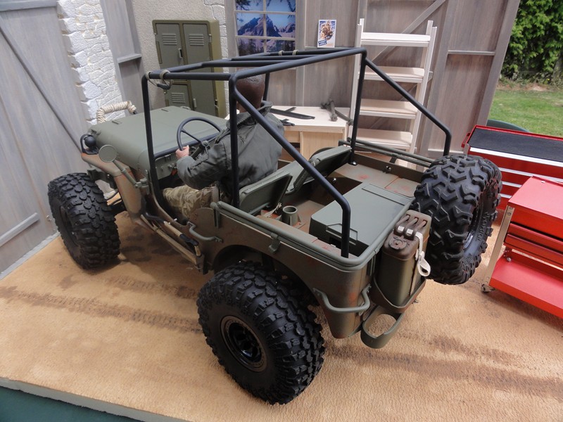 Garage pour jeep willys #5