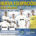 Nueva equipación Real Madrid 2011-2012