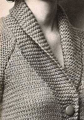 comment tricoter col chale