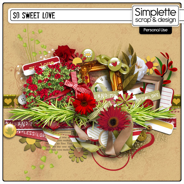 so sweet love kit by simplette