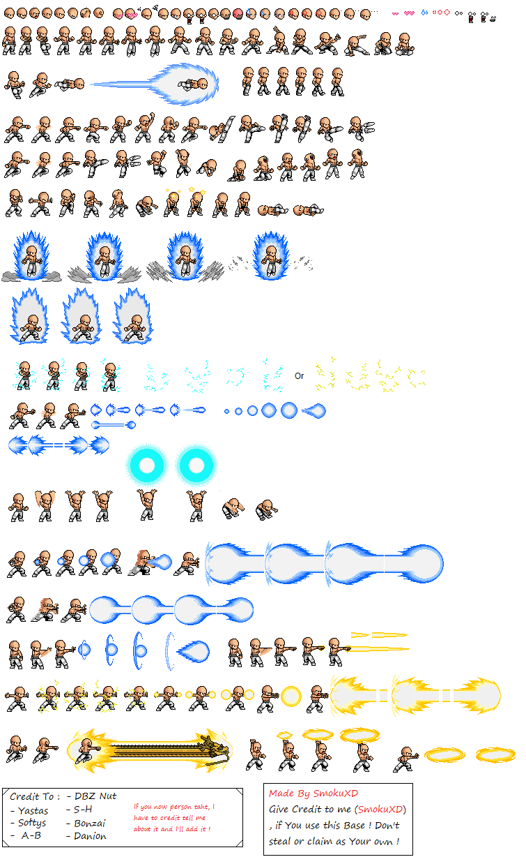 Dbz Effects Sprites : Kamehameha Wave sprites by MyPicts on DeviantArt