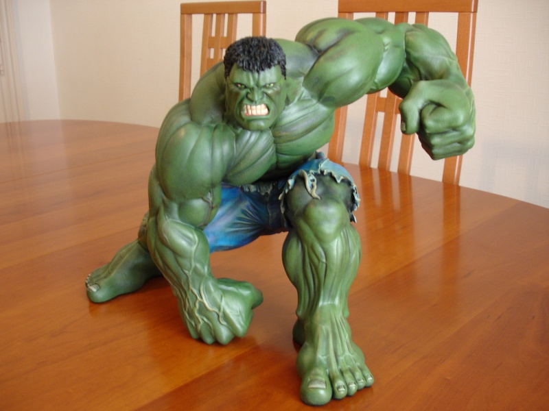 figurine résine Hulk ; Hulk  BDfugue