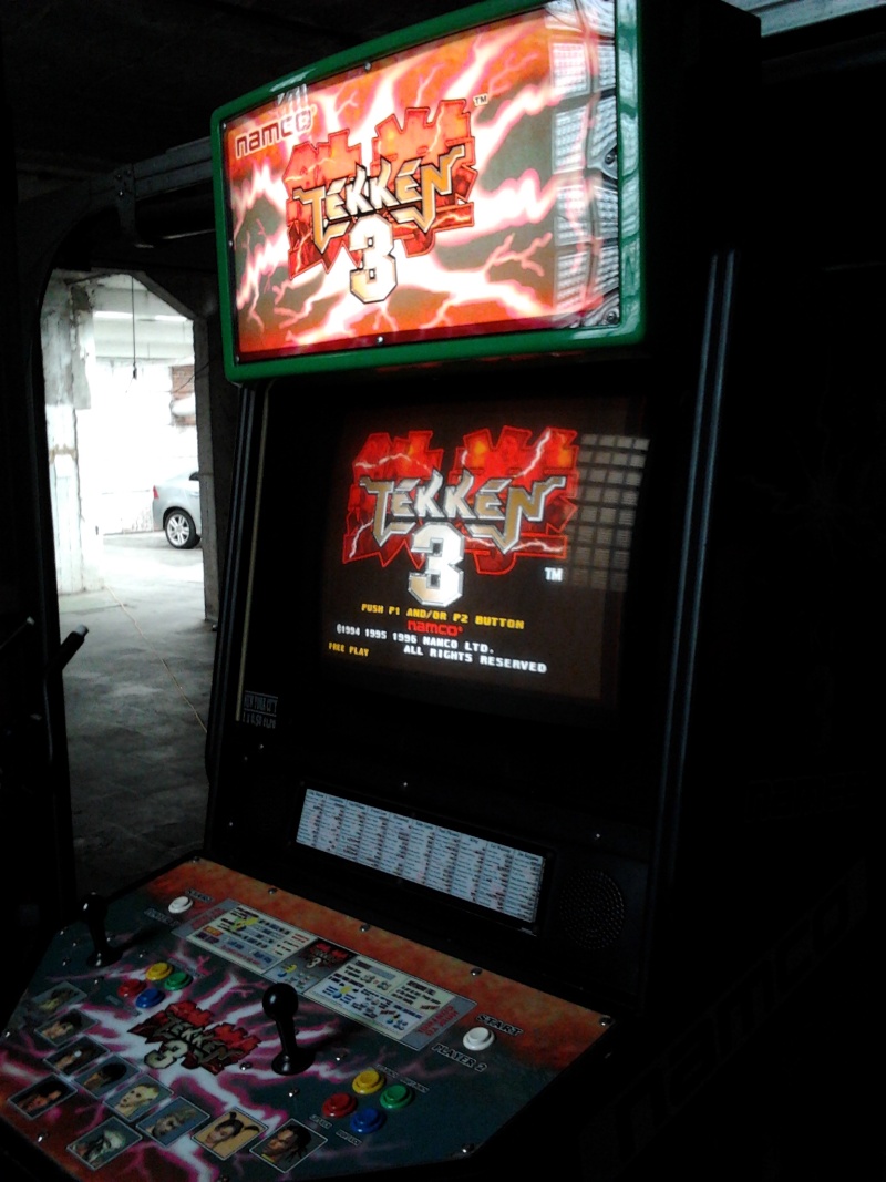 borne arcade tekken 3