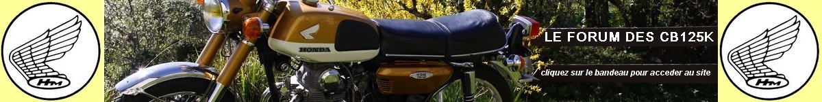 LE FORUM DES HONDA CB125K