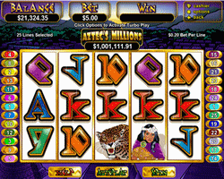 Flash game RTG : Aztec Treasure