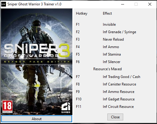 Sniper Elite V2 Trainer V1.0 - MOD5569 Forums